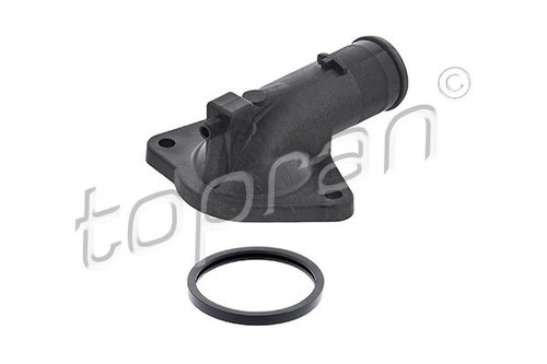 New coolant flange for - new,