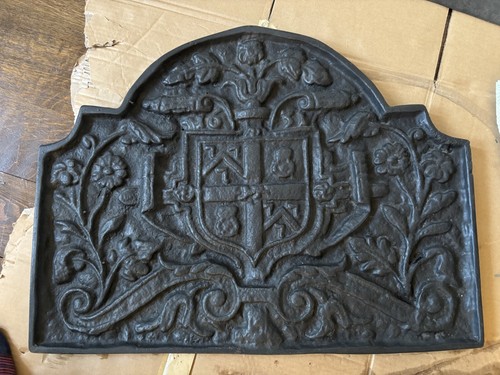 Black vintage cast iron - , fire