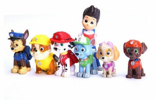 12pcs paw patrol action - patrol,