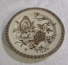 Antique Gildea & Walker Aesthetic Movement Masher Pattern Plate Circa 1881-1885