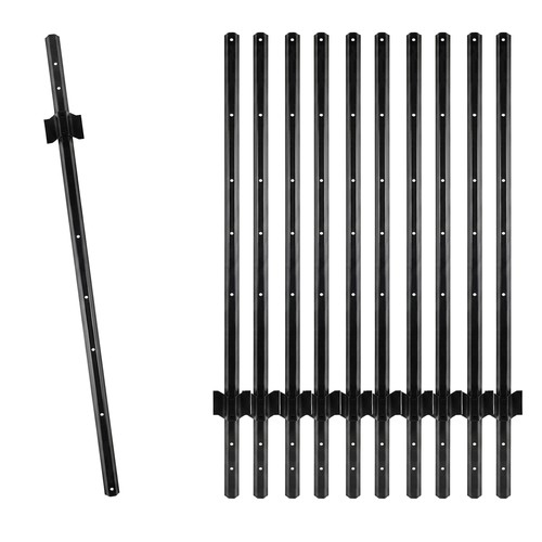 Metal fence posts 4ft - metal, heavy