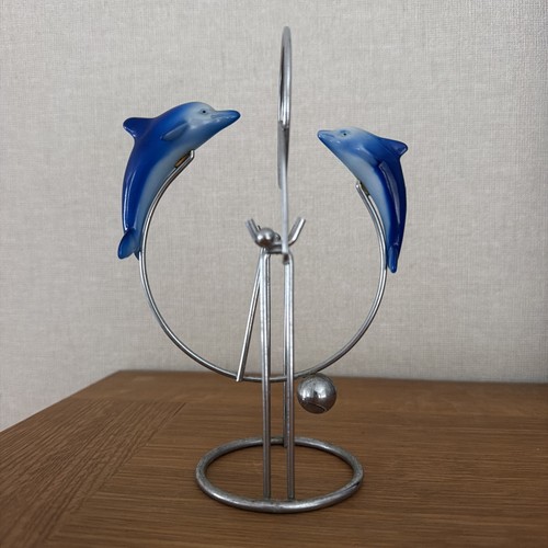 Dolphin desk ornament balance - dolphin,