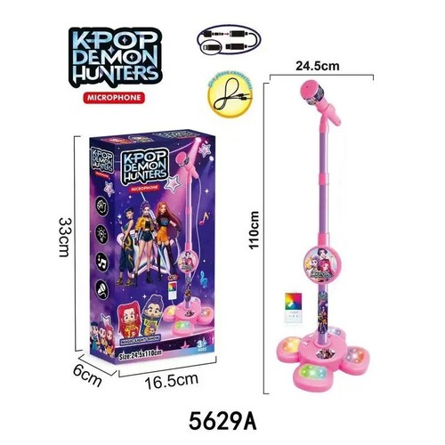 Kpop demon music microphone - demon,