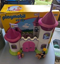 Playmobil 123 . Castle With King & Princess Boxed