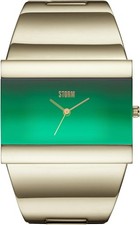 Storm Starletti Gold Lazer Green Ladies Watch with Gold Bracelet 47313/GD/GN