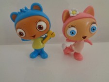 Mattel Waybuloo Figures Plastic 2009 6.5cm CBeebies di li & nok tok RARE