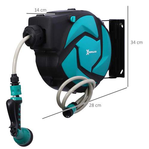 Water hose reel compact - hose, garden