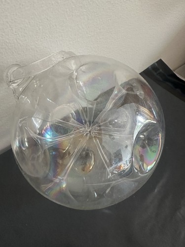 Large clear iridescent - large,