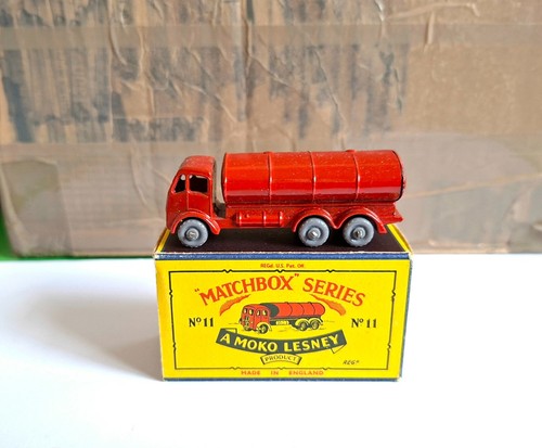 Matchbox erf road tanker - 11, b