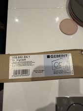 Geberit Chrome Flush Plate For