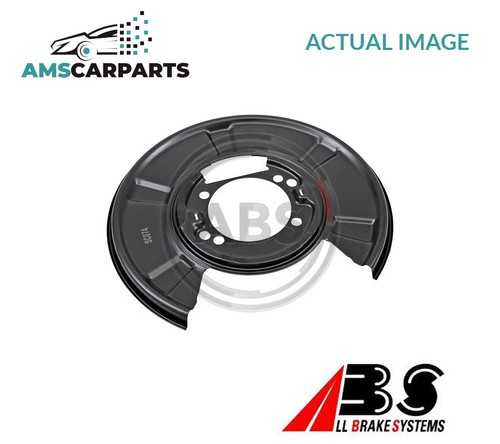 Splash panel brake - panel, disc