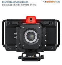 Blackmagic Studio Camera 4K Pro – Brand New (Unused)