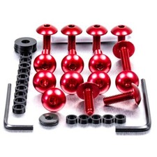 Aluminium Fairing Kit Suzuki TL1000S Red | Pro-Bolt