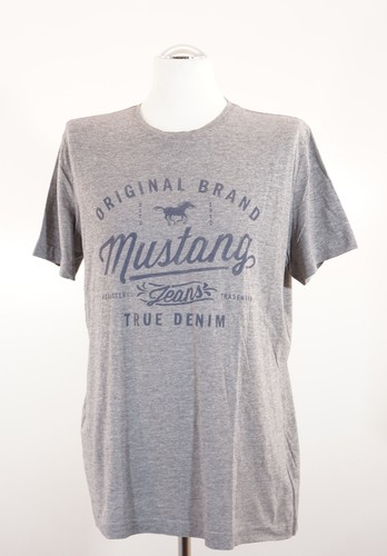 Mustang men gray motif - men's,