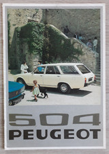 Peugeot 504 Estate Brochure