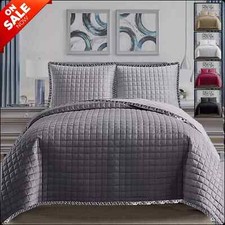 3 Piece Quilted Embossed