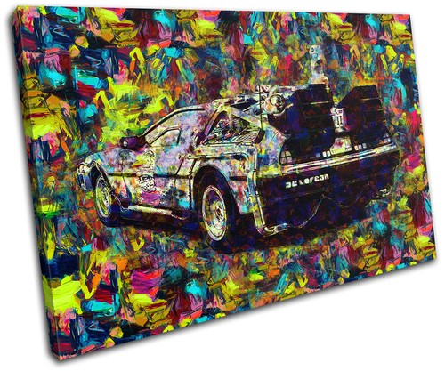 Delorean vintage movie pop - movie,