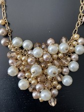 M&S Faux Pearl Cluster