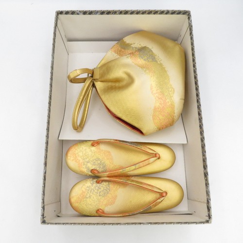 Japanese zori sandal bag set - japanese,