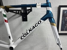 Colnago C68 Road Disc Frameset - 530- White/Gold/Blue.  Brand New Display Frame.
