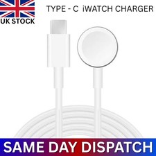 For Apple Watch iWatch 10/9/8/7/6/5/SE Magnetic USB-C Type C Fast Charger Cable