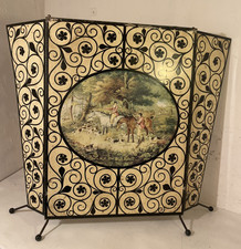 A vintage folding metal