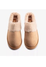 Clarks Bundle Soft Ladies Tan Textile Slippers Uk Size 5 D EUR 38