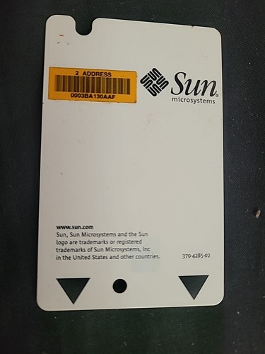 Sun microsystems smart card - smart,