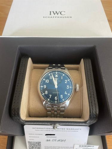 Iwc big pilot - 43, blue