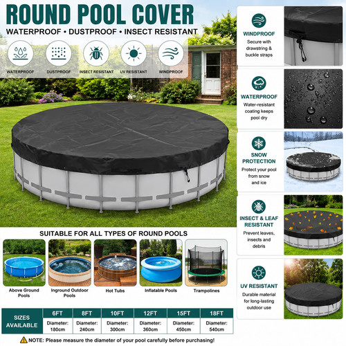 Waterproof round swimming - round, pool