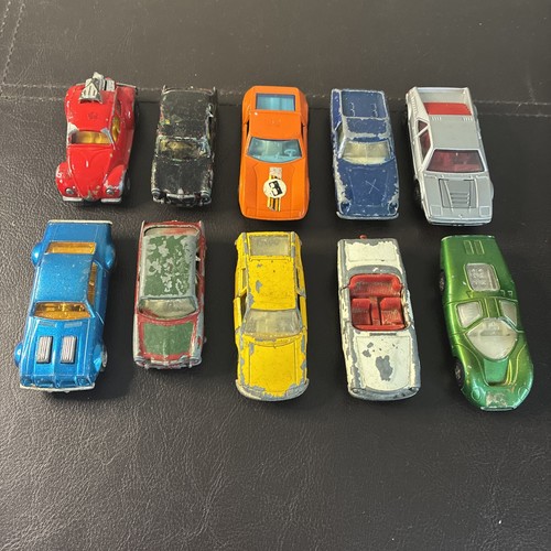 10x vintage 1970s matchbox - matchbox, toy