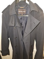Michael Kors Navy Trench Coat – Size M