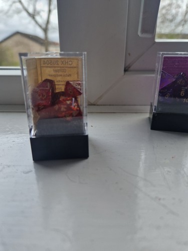Chessex polyhedral dice - set, 7