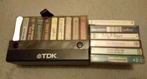 Vintage tdk cassette tape - tape, case