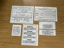 LAMBRETTA  WATERSLIDE STICKER