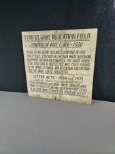 1930s hand painted sign