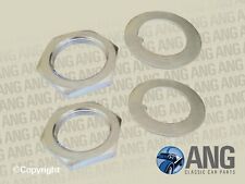 MG MIDGET '61-'79, AUSTIN HEALEY SPRITE '58-'71 REAR HUB NUTS & LOCK TABS KIT