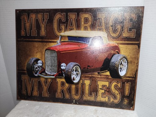 Garage rules vintage rat - rules,