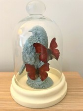 Butterflies in glass dome