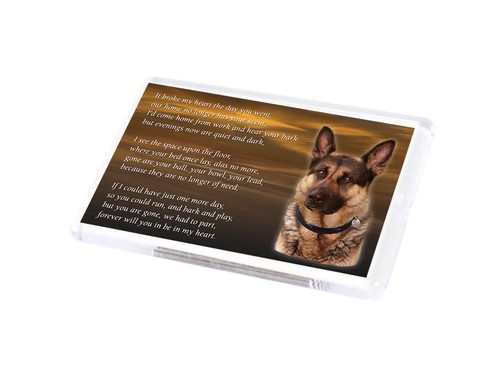 German shepherd dog fridge - shepherd,