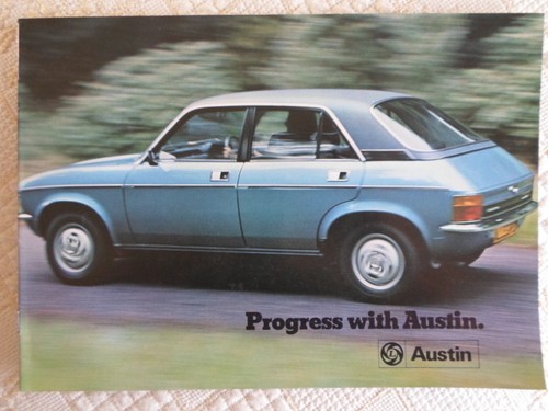 Austin range 1975 - austin, brochure