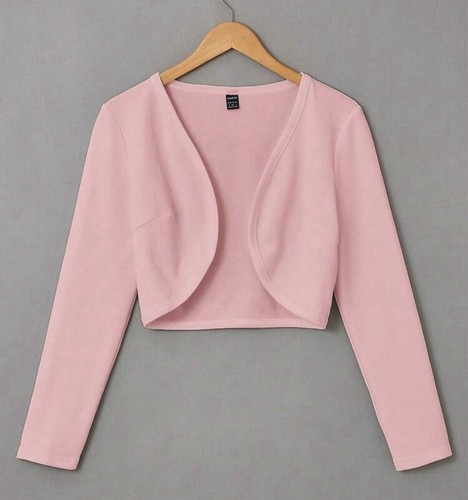 Pink bolero jacket - bolero, size