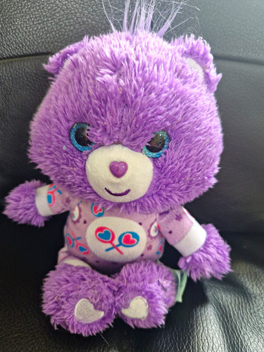 Purple share care bears plush - share,