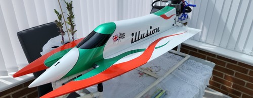 Radio controlled model boat - controlled,