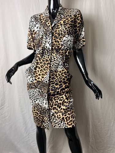 Vtg batwing leopard - vtg, 80’s