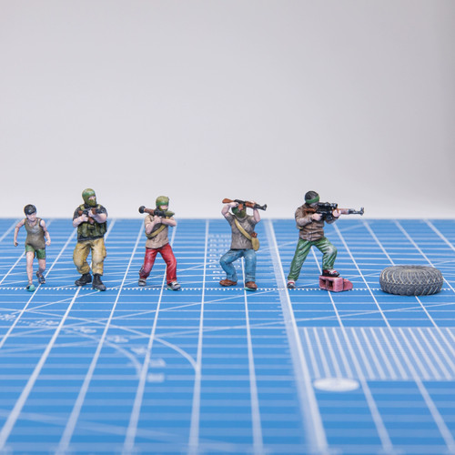 Middle east soldiers 5pcs - east,