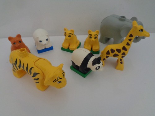 Duplo zoo animals polar bear - animals,