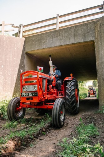 Nuffield 465 vintage tractor - 465,