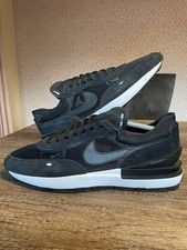 Nike Waffle One Black Trainers Sneakers Size UK 12
