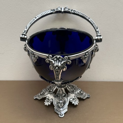 Victorian cobalt blue - , glass